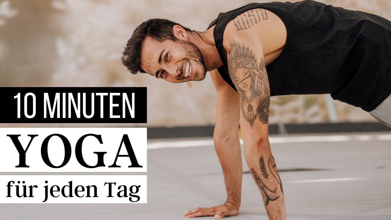 10 Minuten Yoga für jeden Tag (Dehnen für Anfänger auf Deutsch)