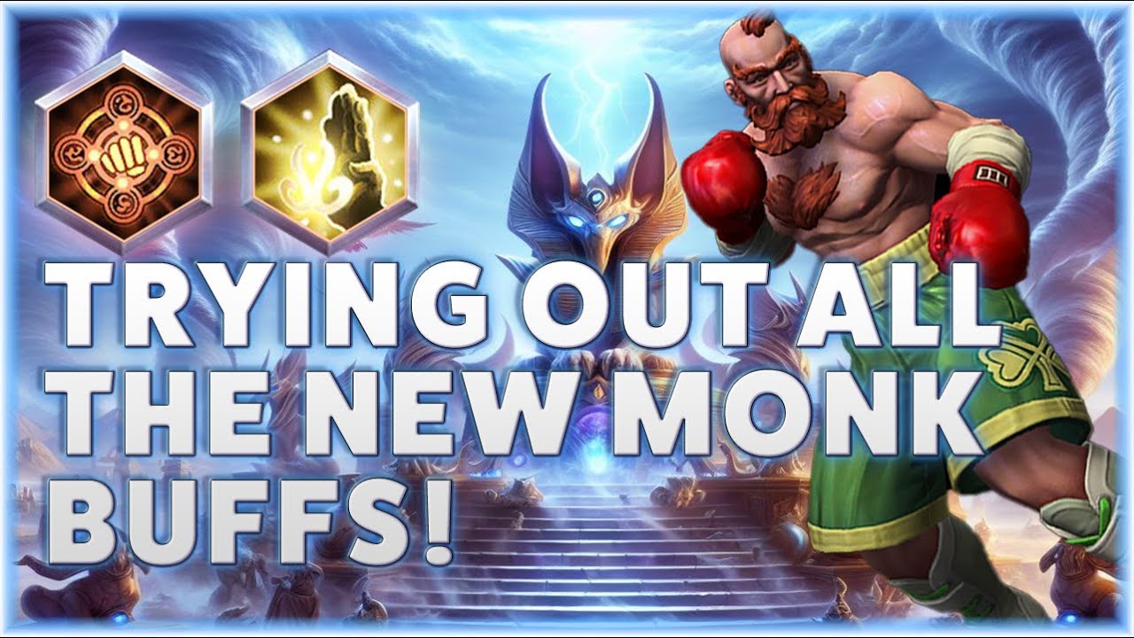 Kharazim Palm - TRYING OUT ALL THE NEW MONK BUFFS! - Grandmaster Storm League