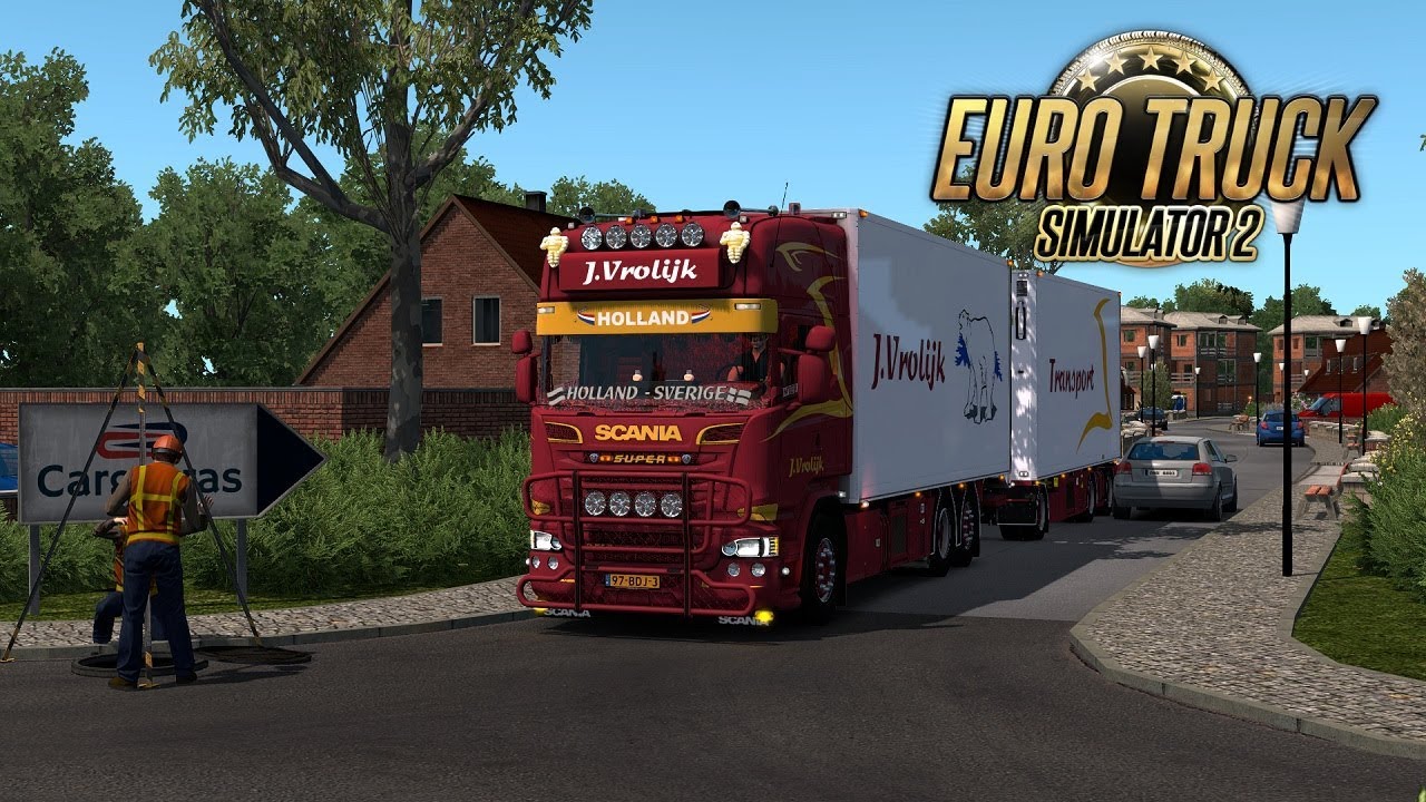 IK HEB MIJN EIGEN MAP + DIKKE WOONWIJK!!! - Euro Truck Simulator 2  HaaDeeGames MAP {G29}