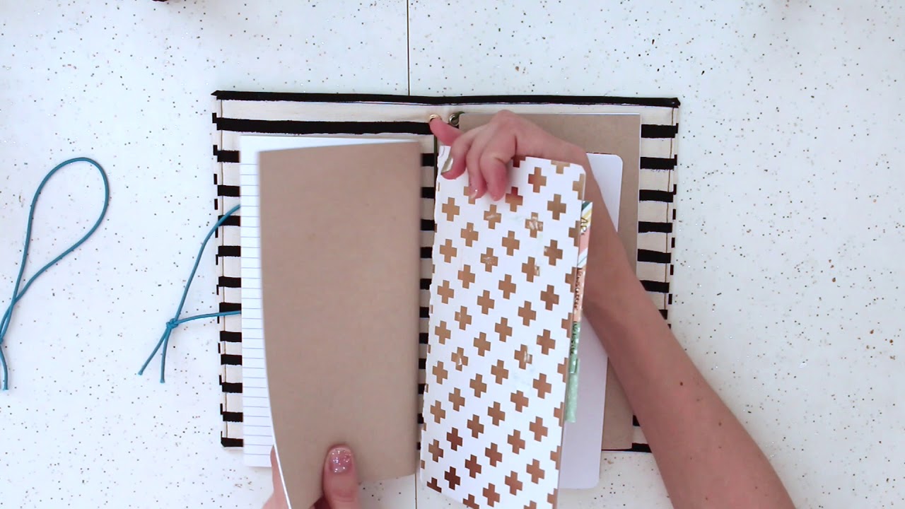 How to Insert 6 Notebooks into a Travelers Notebook