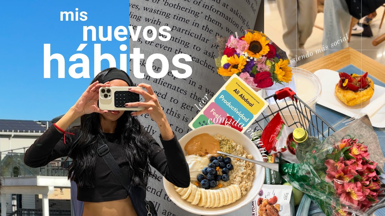 hábitos, productividad sana y creando una nueva rutina