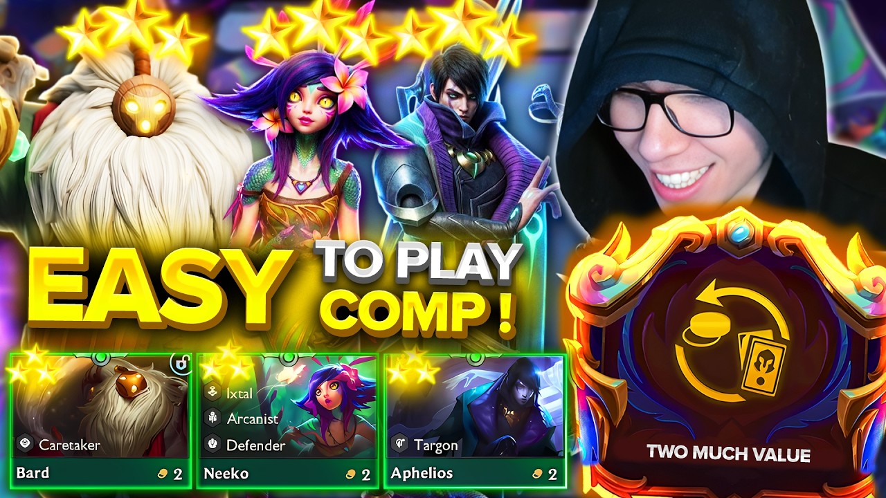 This Reroll Comp is BROKEN in ALL Ranks?! | TFT Set 16