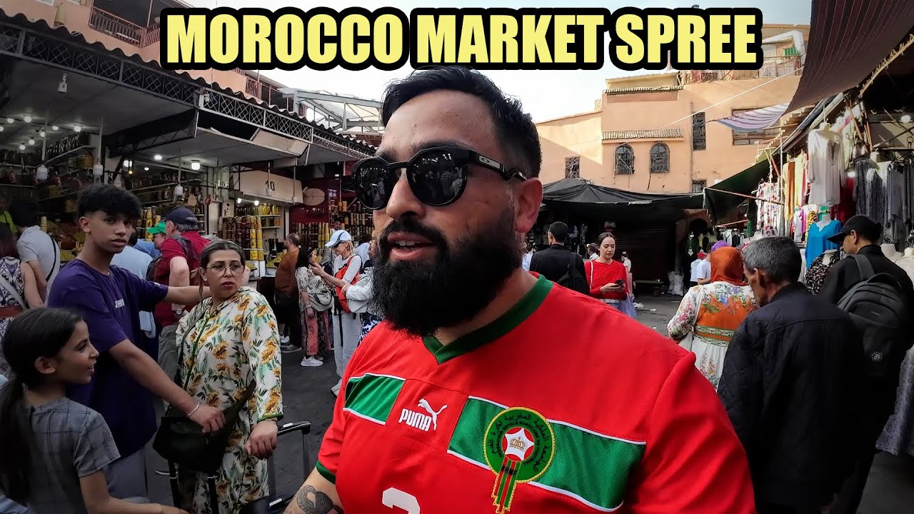 Сумасшедший рынок в Марракеше, Марокко 🇲🇦