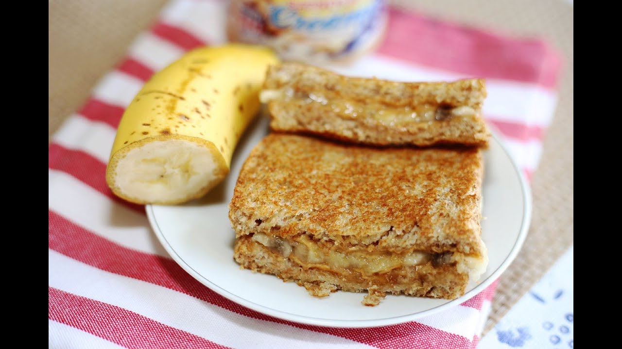 Sandwich Recipes : Grilled Peanut Butter and Banana Sandwich recipe