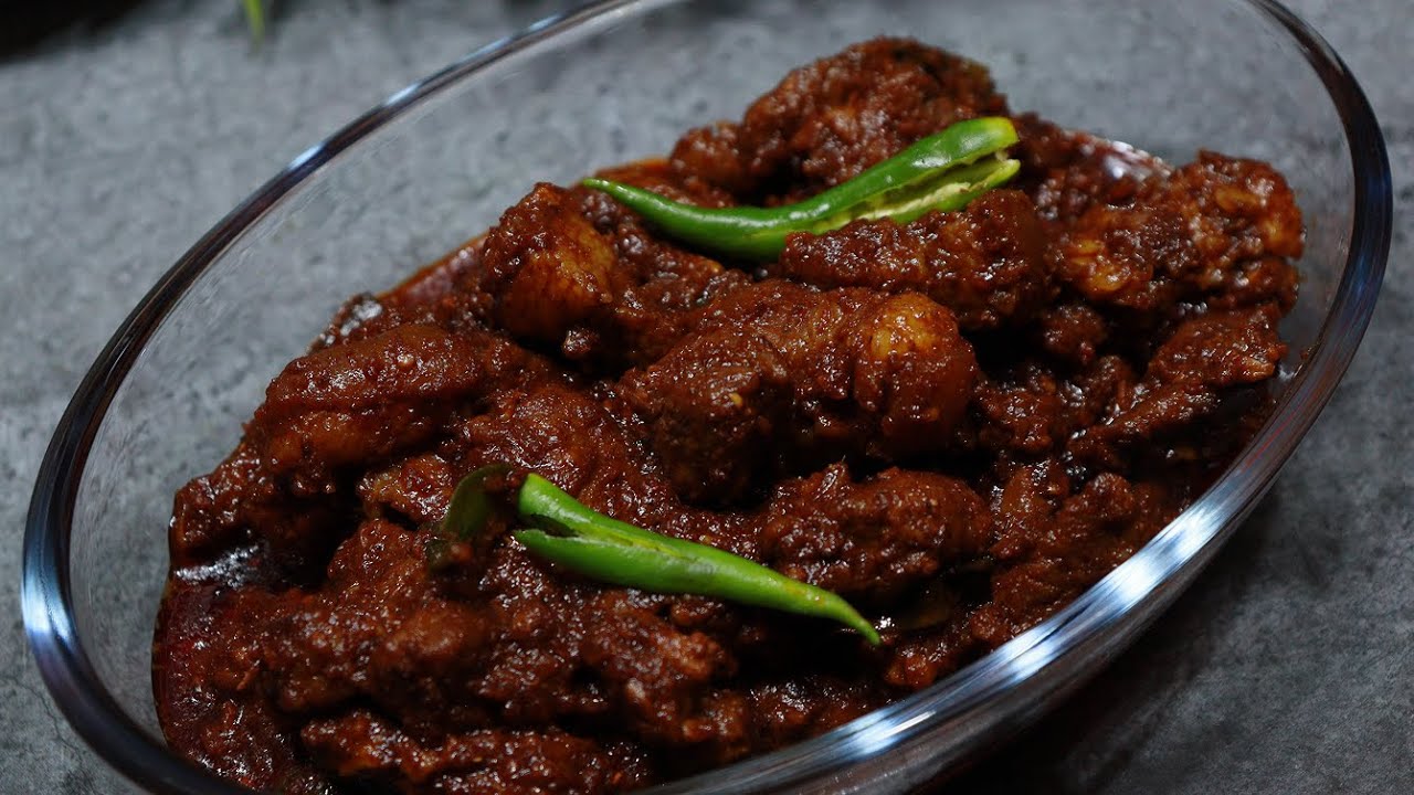 Kerala Style Pork Masala Recipe | Spicy Kerala Pork Masala | Nadan Style Pork Recipe