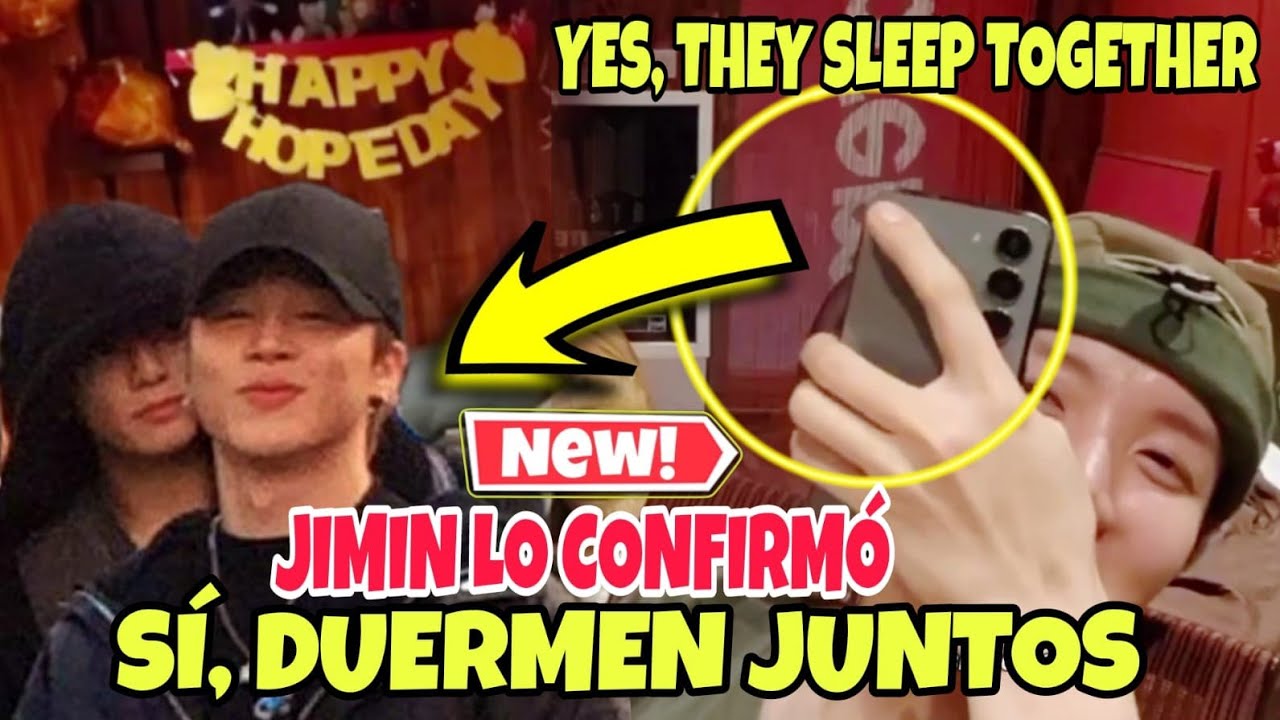 🚨Джимин подтверждает в прямом эфире J-Hope: Да, он спит с Чонгуком! 😍🔥 Ближе, чем когда-либо 😍🥹