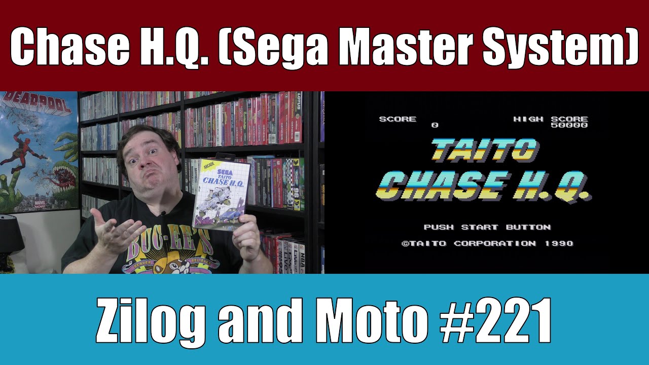 Chase H.Q. (Sega Master System) - Zilog and Moto #221