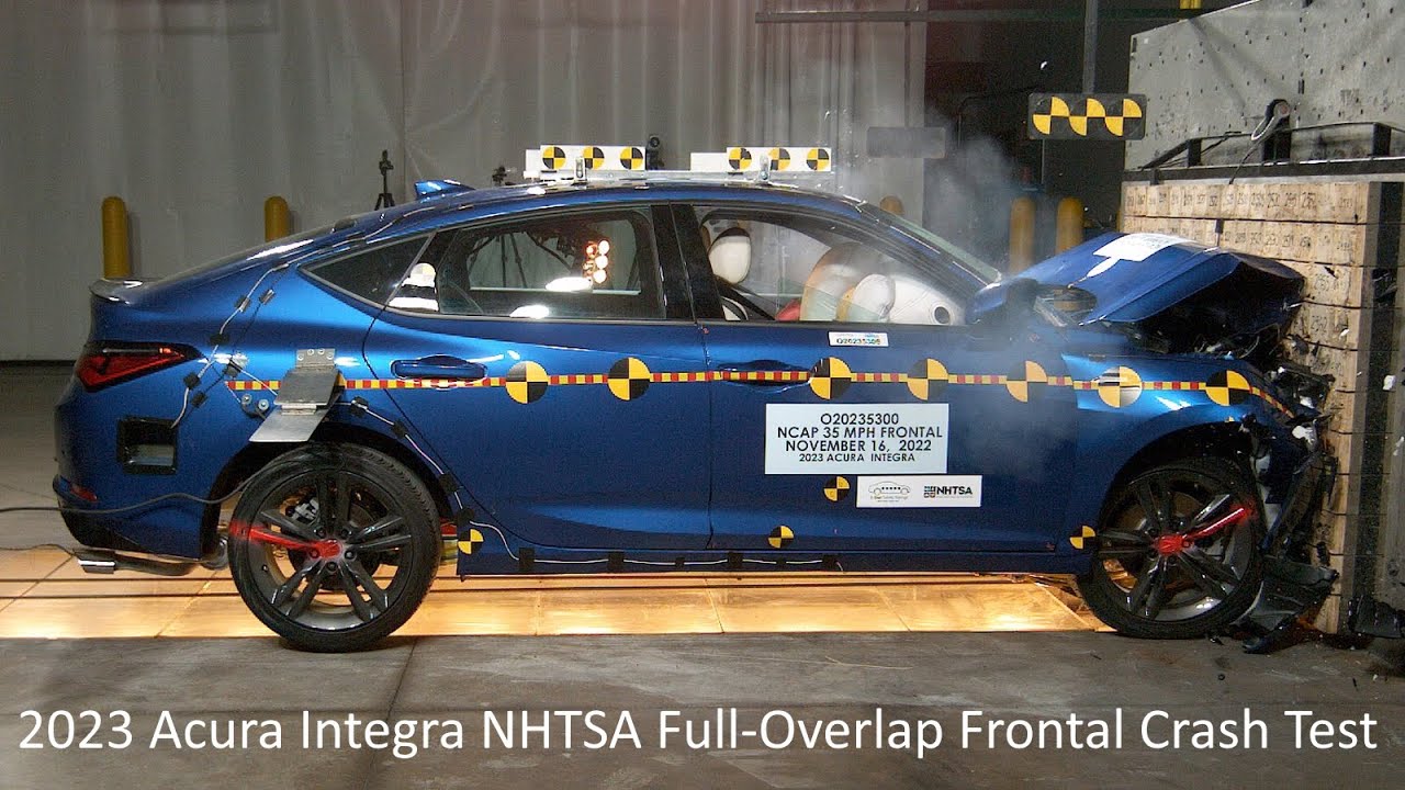 2023-2026 Acura Integra NHTSA Full-Overlap Frontal Crash Test