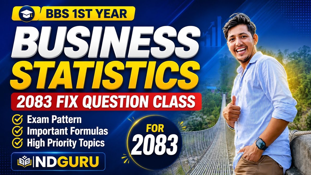 business statistics bbs 1st year model question 2083 || business statistics bbs 1st year 2083