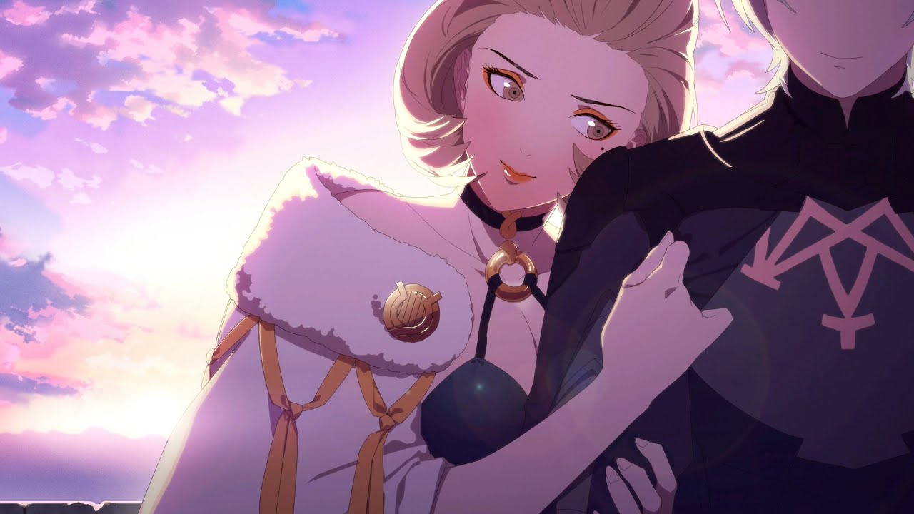 Fire Emblem: Three Houses - Male Byleth & Manuela All Support Conversations (Japanese Voices)