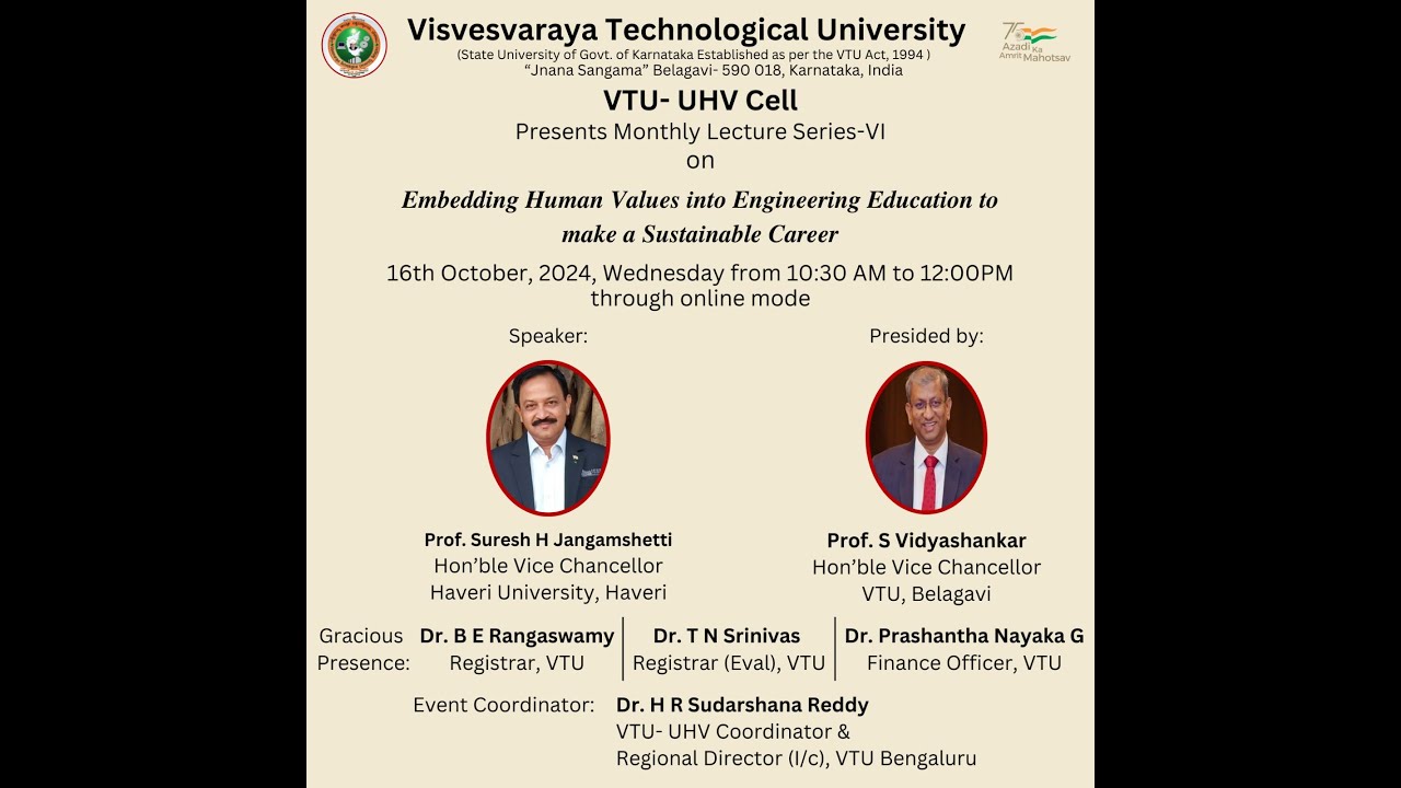 Embedding Human Values in to Engineering Education to Make a Sustainable Career