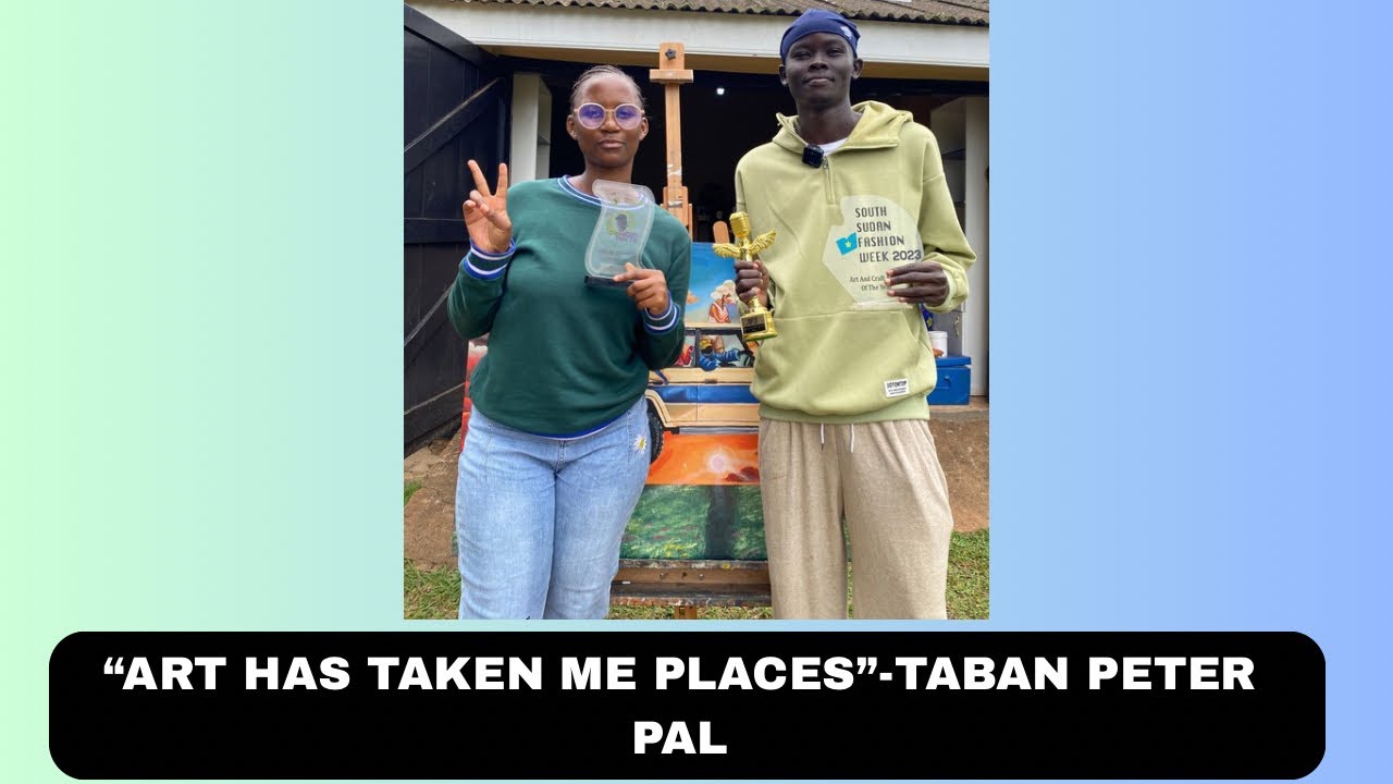 “ ART HAS TAKEN ME PLACES”-THE AWARD🏆 WINNING TABAN PETER PAL’S ARTISTIC DIALOGUE ☺️