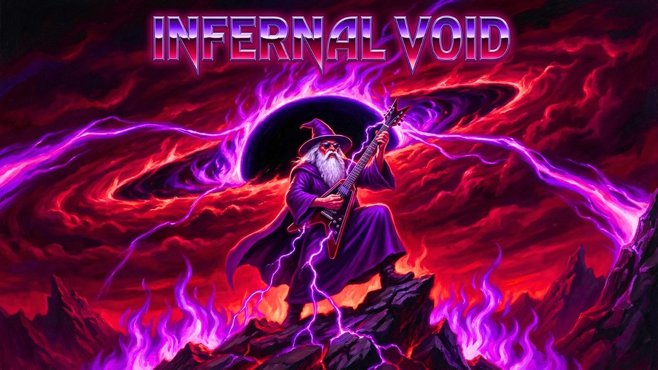 Music to Ignite the Void | Retro Synthwave and Heavy Metal Arcane Power