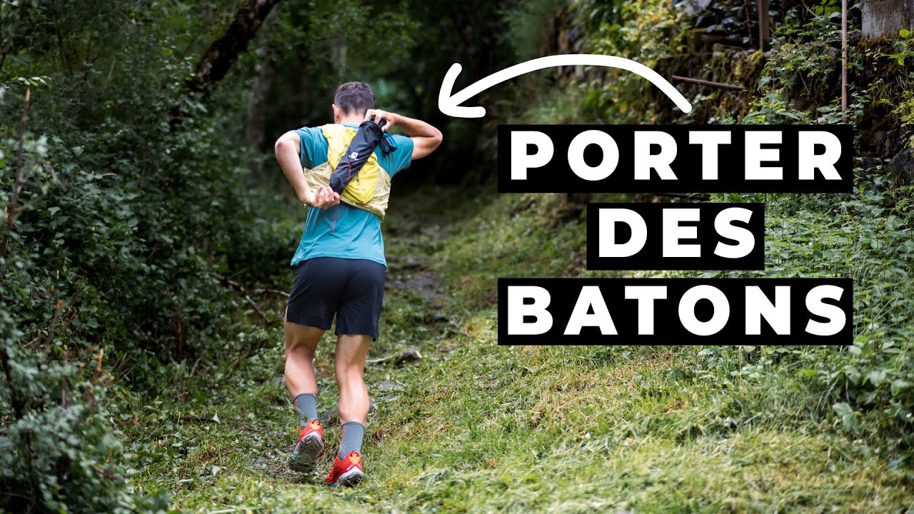 Comment porter des bâtons en trail ? (vive le carquois)