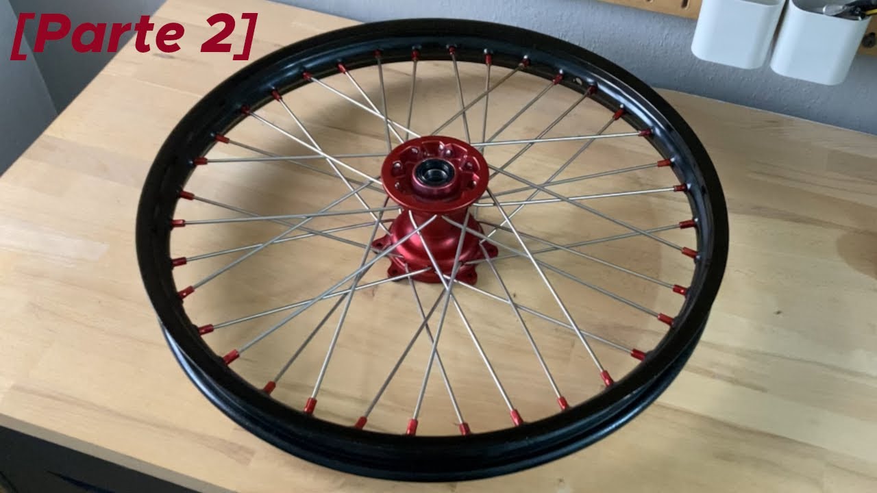Come restaurare il cerchio di una moto da cross | Restauro fai da te [Parte 2]