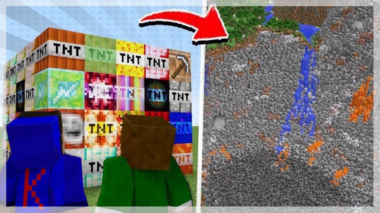 Minecraft epick&aacute; RULETA #7 - Co se stane když použijete nov&eacute; extra siln&eacute; TNT na va&scaron;em serveru?!