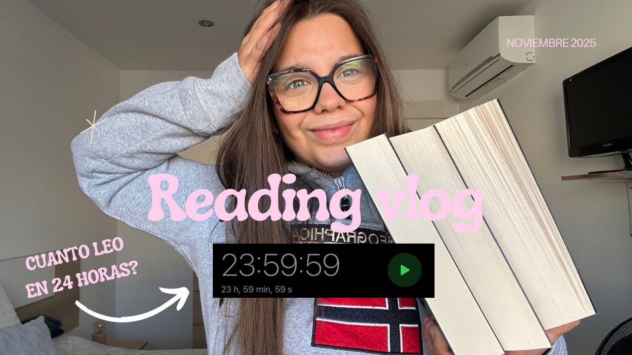 ¿Cuánto leo en 24 horas? ¡Reto! Book diaries 003