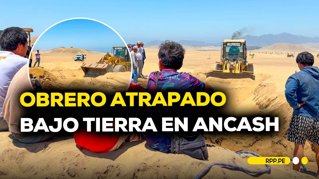 🔴 Obrero queda sepultado en pozo de agua en Casma | Rescate en Áncash #CONEXIONRPP