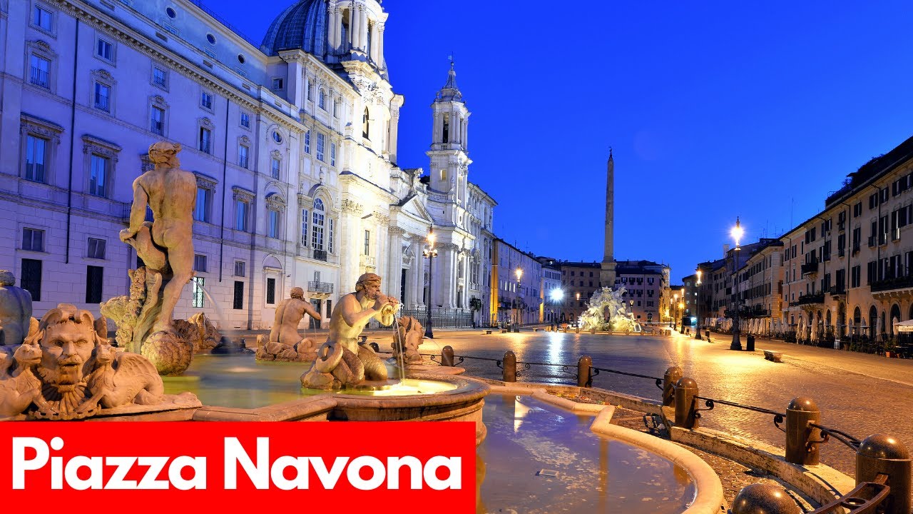 Piazza Navona - Eines der sch&ouml;nsten Pl&auml;tze in Rom