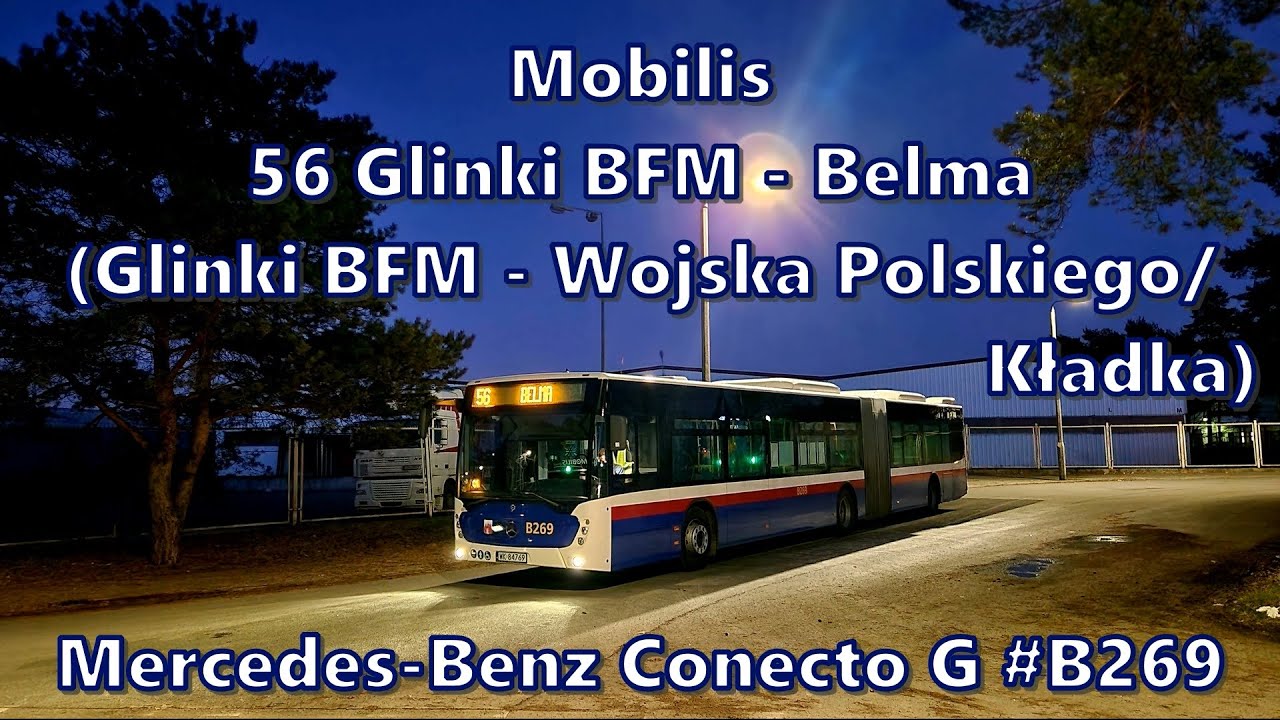 Mobilis - Mercedes-Benz Conecto G #B269, linia 56