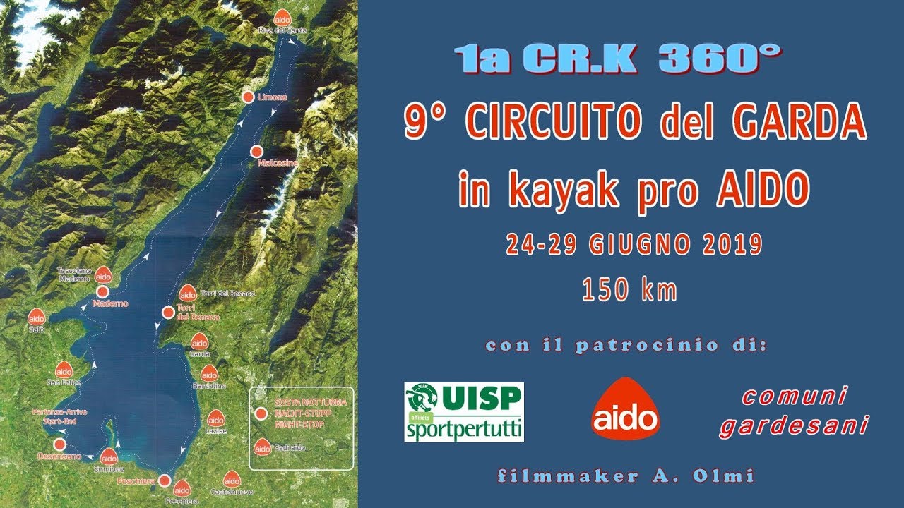 CIRCUITO LAGO GARDA KAYAK PRO AIDO 2019