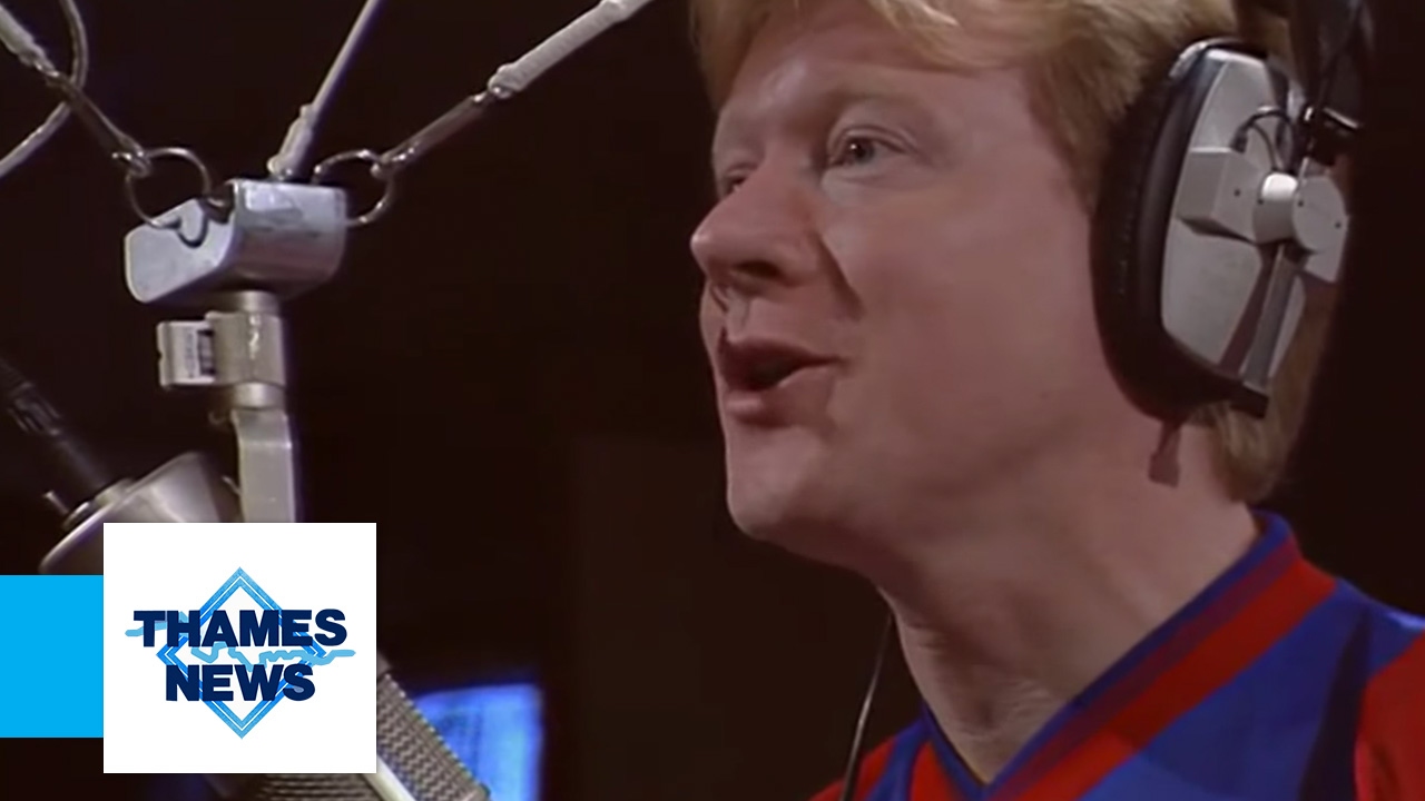 Crystal Palace Glad All Over Song FA Cup Final | Thames News Archive Footage