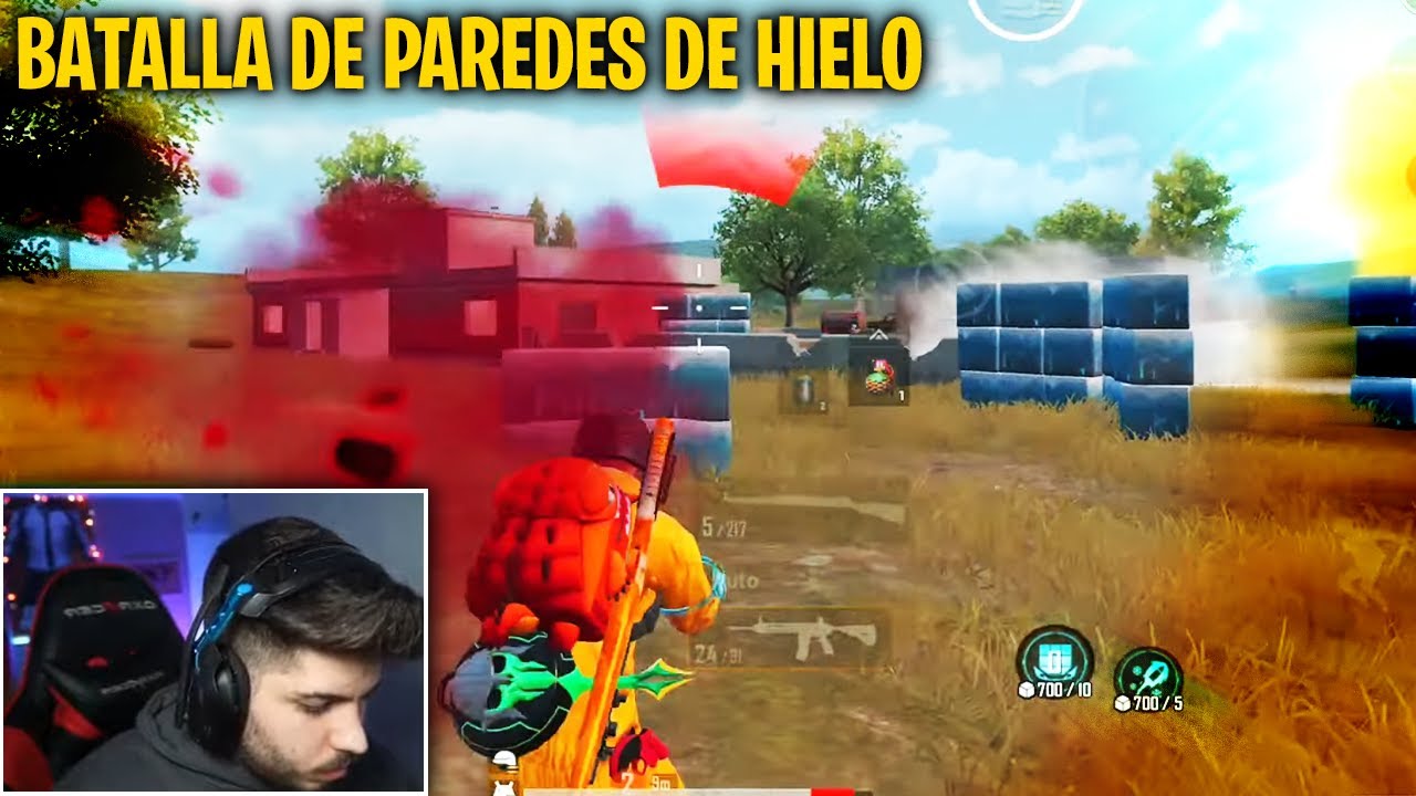 ¡PELEAS DE PAREDES DE HIELO MUY INTENSAS EN PUBG MOBILE!