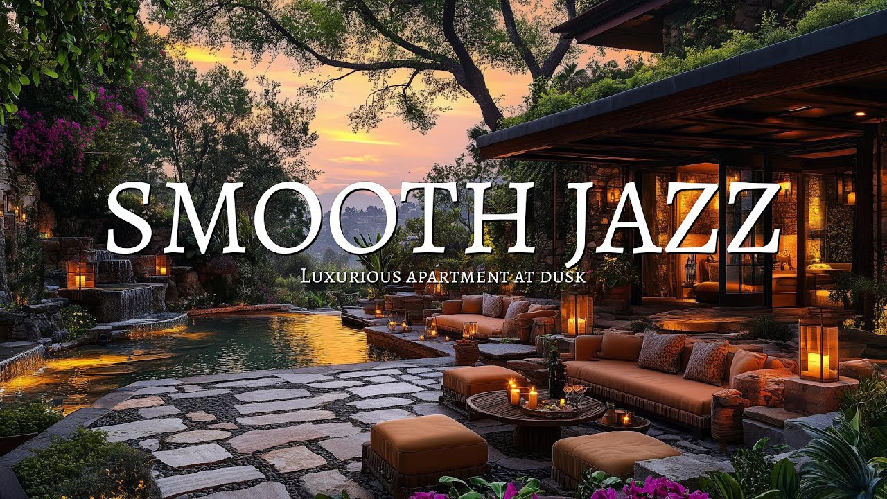 Relaxing Jazz 🎷 Cozy Apartment Sunset Vibes 🌅 Elegant Sax & Warm Melodies