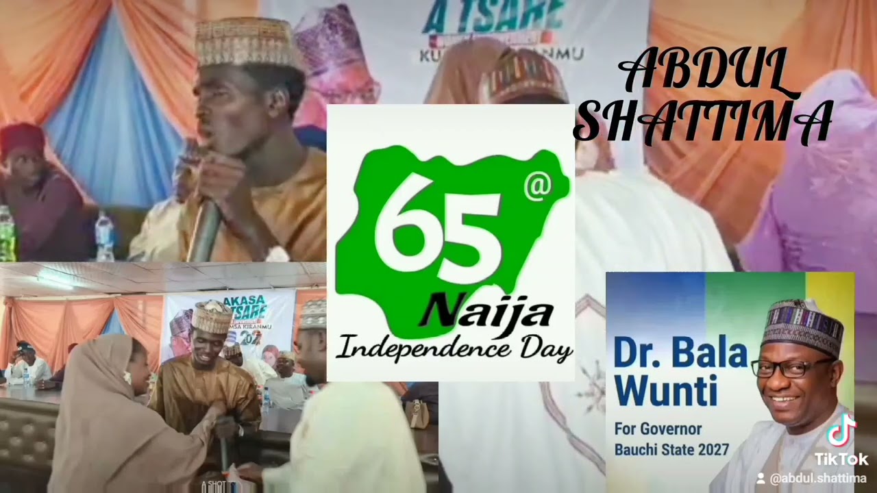 ABDUL SHATTIMA BAUCHI DUNIYAR WAKA dauke da sabuwar wakar dr.bala wunti domin kiran yeee