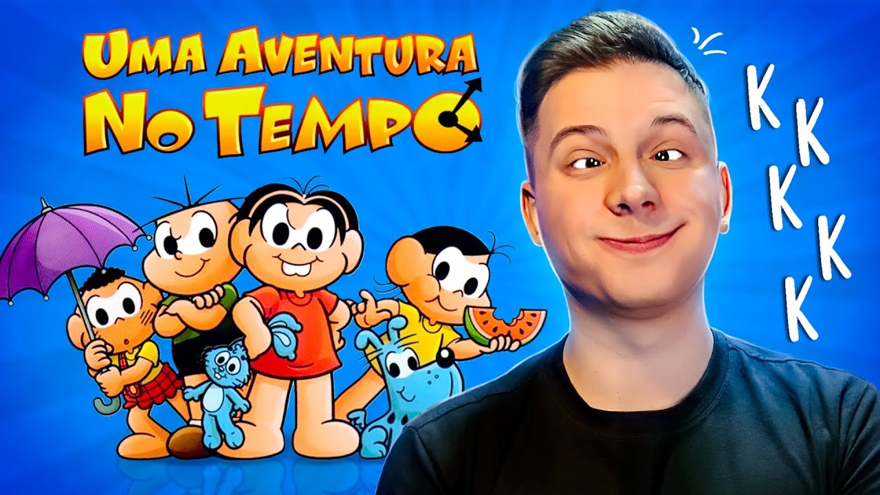 O Filme de Viagem no Tempo da TURMA DA MÔNICA KKKKKKKK!