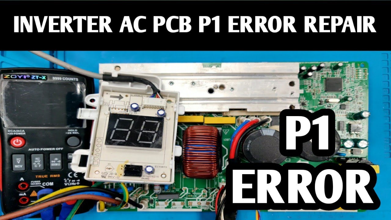 Inverter AC pcb repair| Qphix appliance repair |