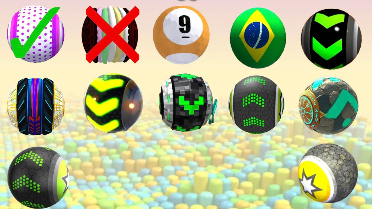 Going Balls VS Rollance Balls VS Rolling Ball Games New Race 283 | Ultimate Race Challenge!