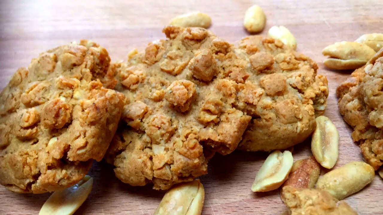 Peanut Butter Cookies 4 ingredients Peanut Butter Recipe