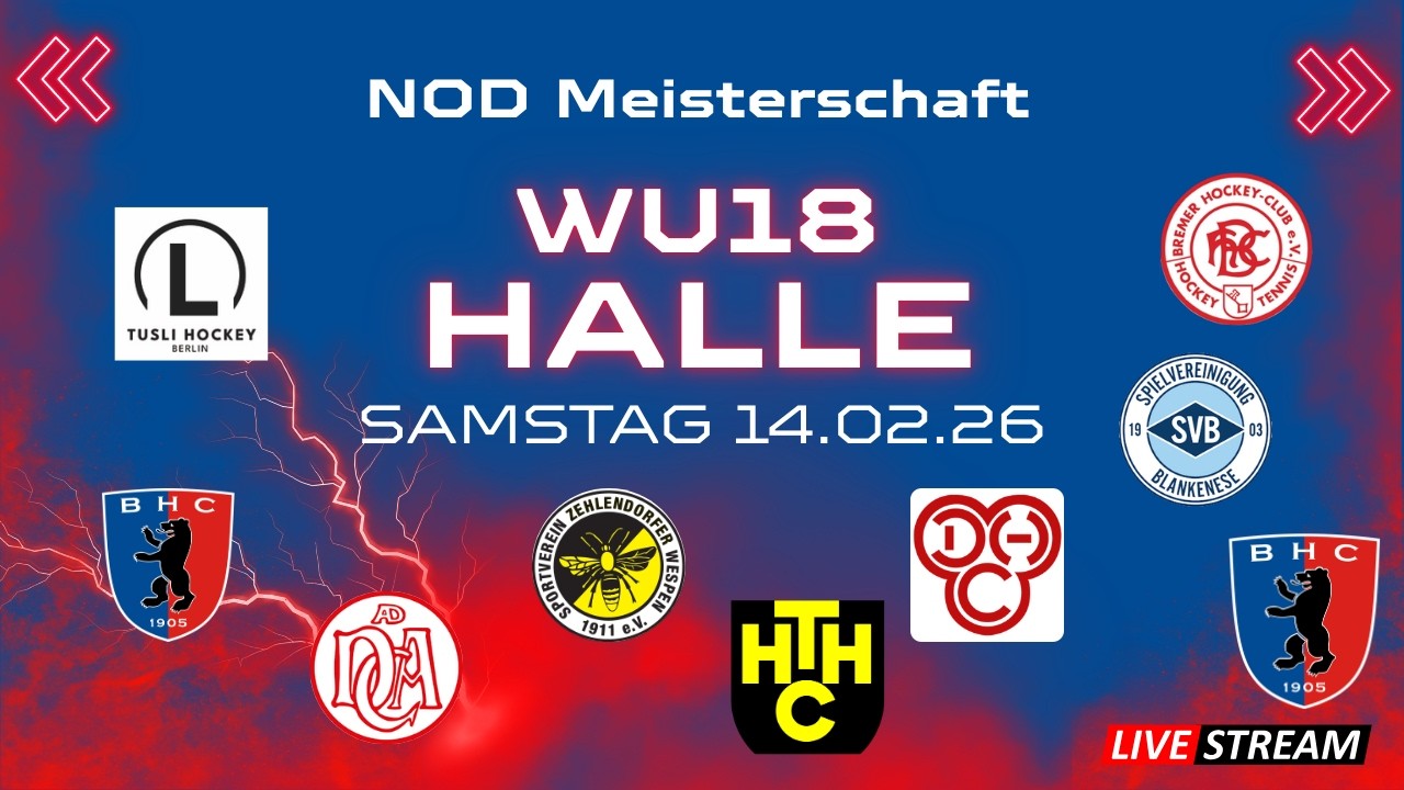 NODM WU18 |Halle| 14.02.2026 |Anpfiff erstes Spiel: 10:00