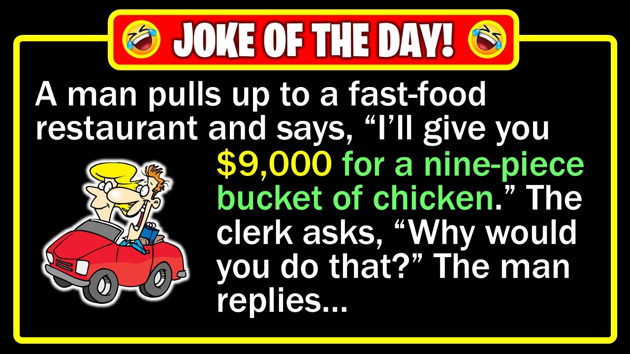🤣 BEST JOKE OF THE DAY! - Man trades $9,000 for chicken - his lady told him to.... | Funny Dad Jokes