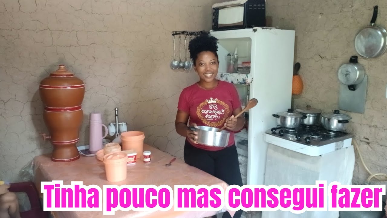 A dona de casa sempre da um jeito: Tinha pouco mas consegui fazer