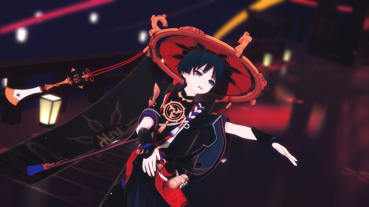 [Genshin Impact MMD]初见(First Sight)[Scaramouche]