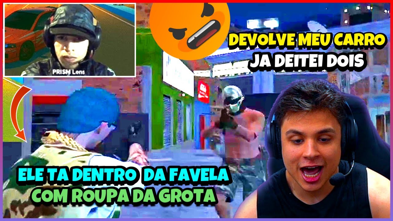 ELE É LOUCO😱 PAULINHO O LOKO FOI ROUBADO E SOZINHO INVADIU A GROTA USANDO SUA TÁTICA SECRETA
