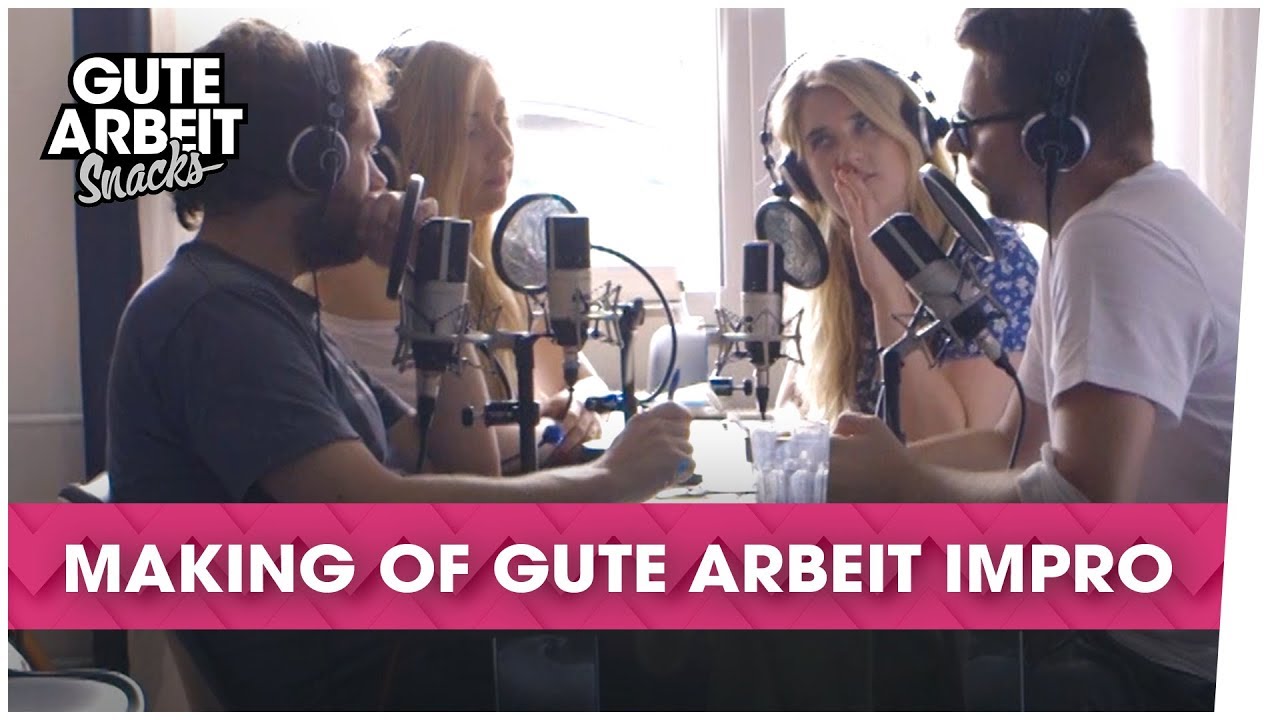 Making Of Impro Podcast | Gute Arbeit Snacks