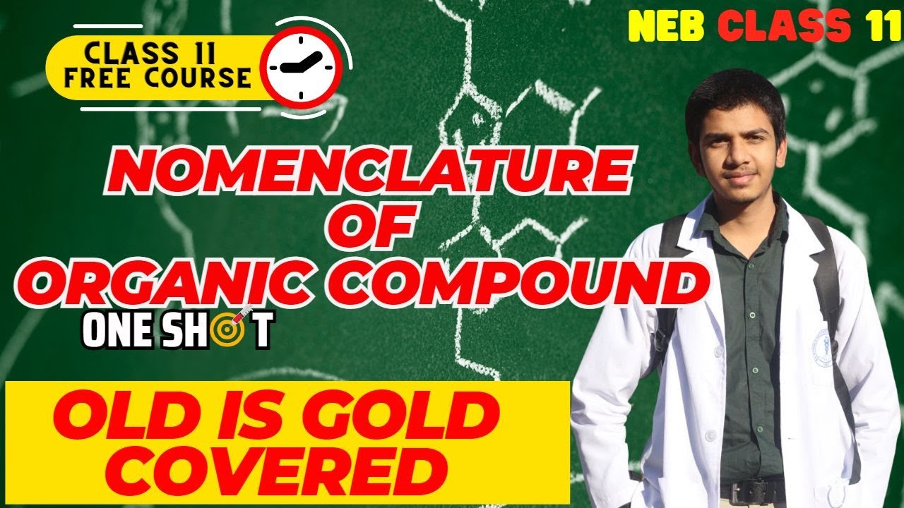 Nomenclature of Organic Compounds Class 11 Chemistry | IUPAC nomenclature Organic Chemistry | NEB 🚀