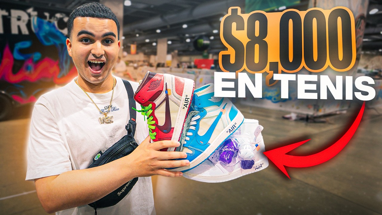 &iexcl;COMPRANDO TENIS EN SNEAKERCON PHILADELPHIA!