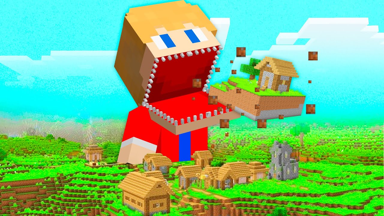 COMI o MUNDO INTEIRO dos VILLAGERS!