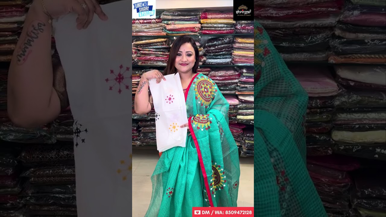 🔥 Resam Kota with Hand Stitch Sarees | 10-26💌 DM / WA: 8509472128