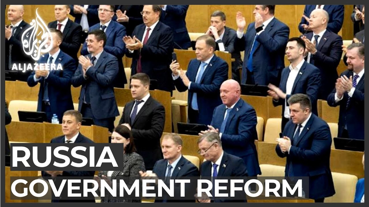 Российская Дума единогласно одобрила предложенную Путиным реорганизацию Конституции