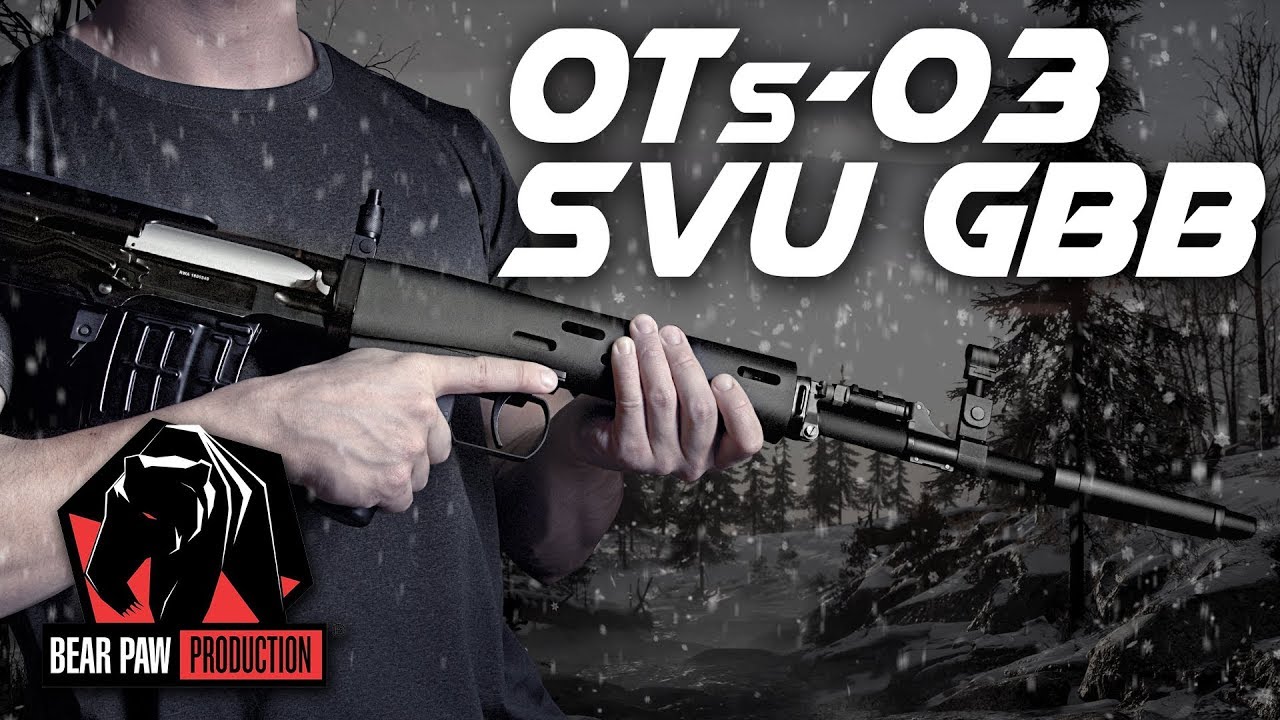 Русская красавица — снайперская винтовка ОЦ-03 СВУ ГББ — RedWolf Airsoft RWTV