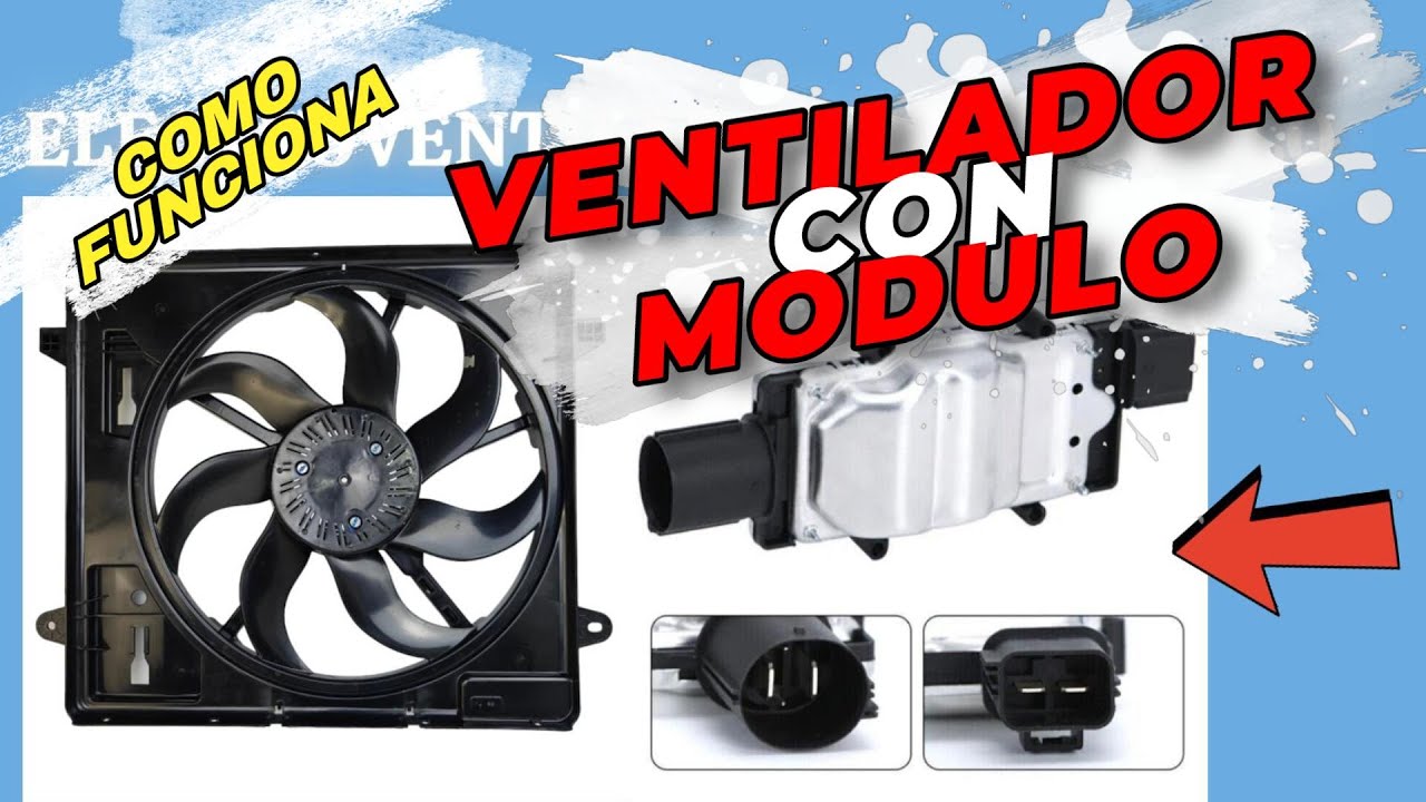 ⚡CÓMO FUNCIONA EL VENTILADOR con MODULO ⚡
