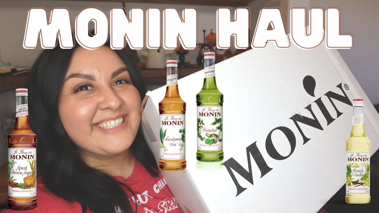 My First Ever Monin Coffee Syrup Haul | Unboxing |  Pistachio Almond Milk Latte | #nespressovertuo