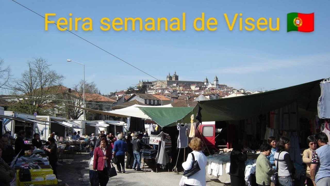 feira semanal de Viseu 🇵🇹.                               #portugal #viseuportugal #compras
