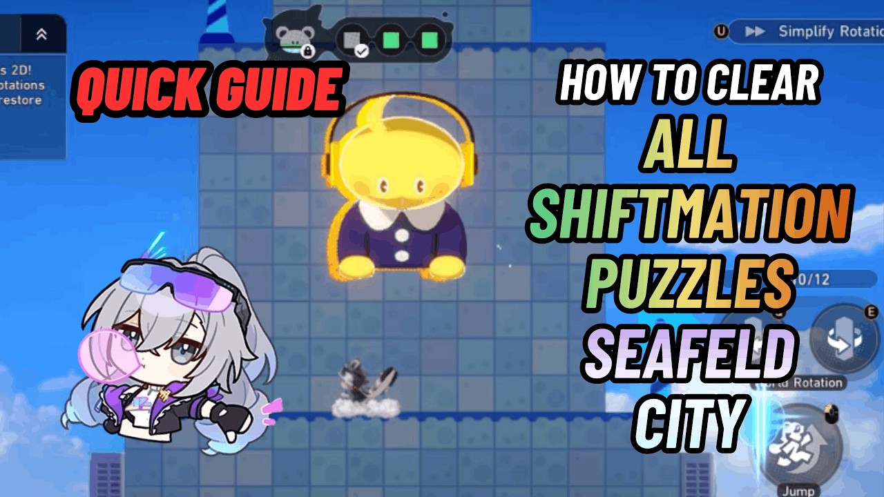 All Shiftmation Puzzles &ndash; Quick Guide | Seafeld City | Planarcadia | Honkai: Star Rail 4.2