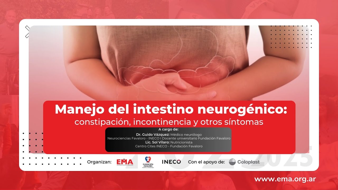 Manejo del intestino neurogénico: constipación, incontinencia y otros síntomas.